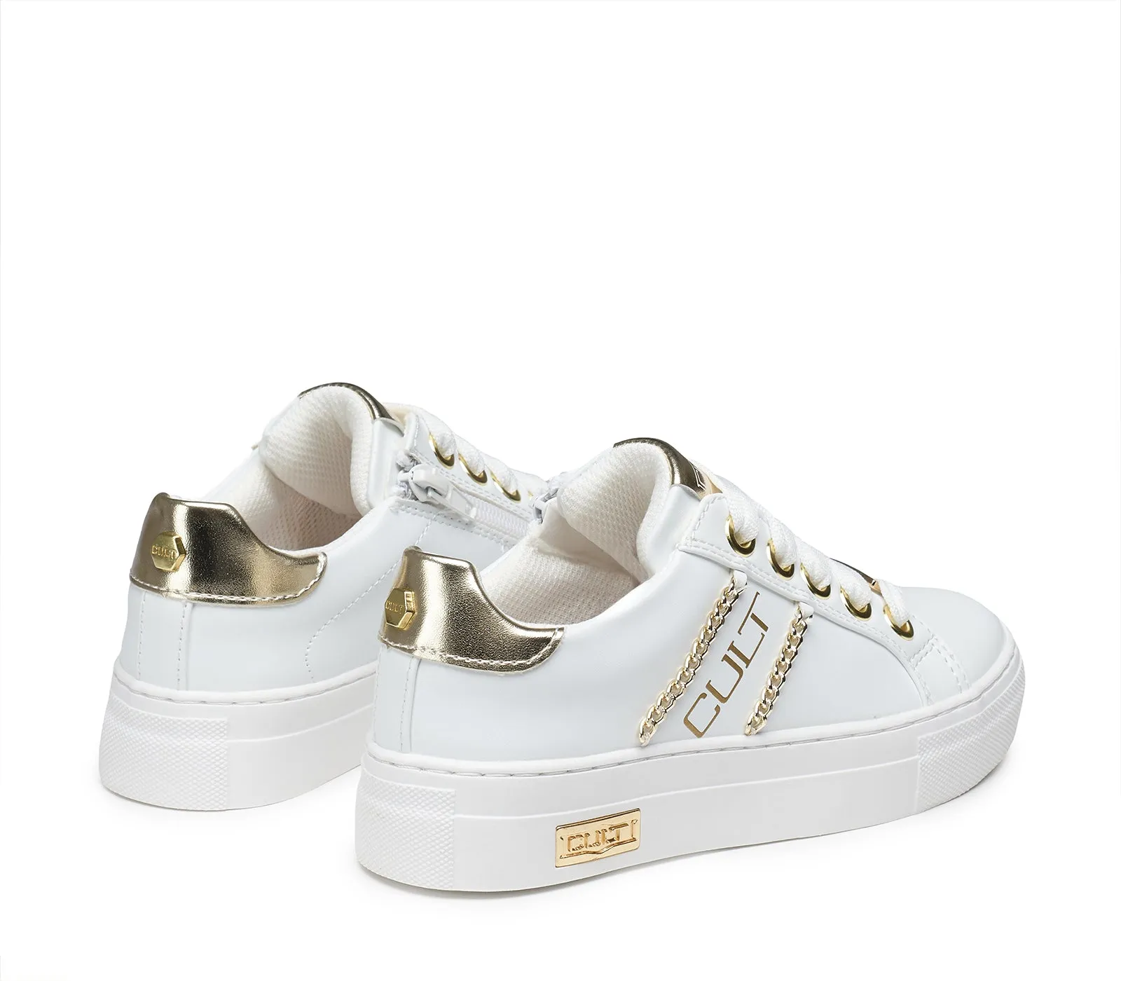 SNEAKER KRUG BIANCA/ORO
