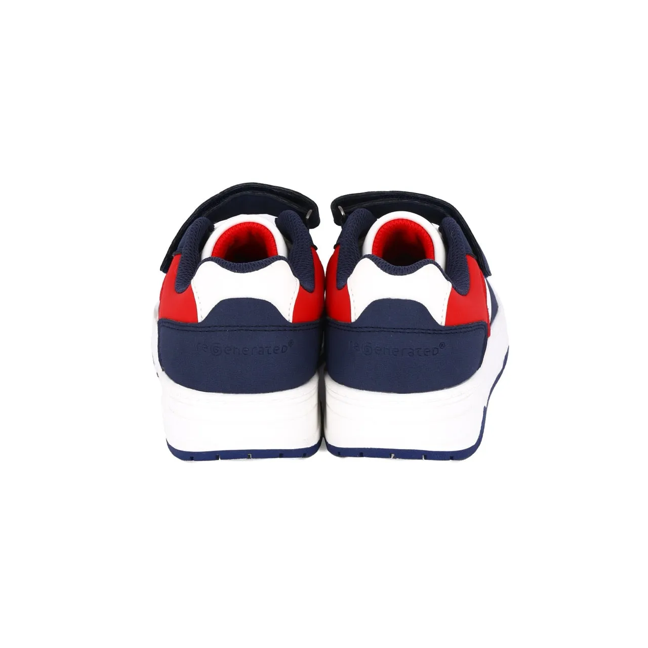Sneakers riciclate da bambini Bianco-Rosso