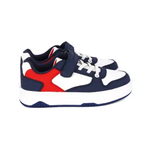 Sneakers riciclate da bambini Bianco-Rosso