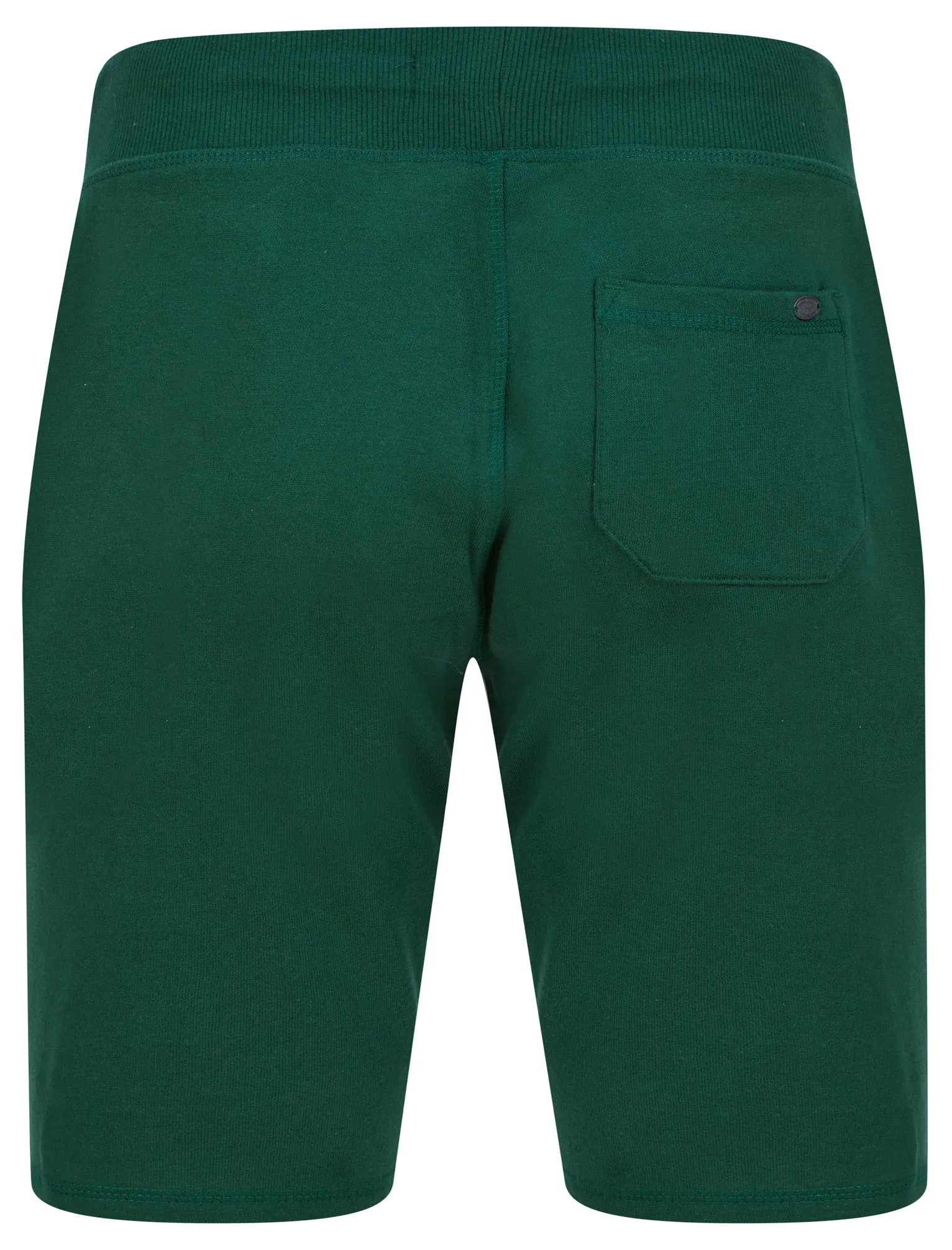 Sports Dept Applique Jogger Shorts in Dark Green - Tokyo Laundry