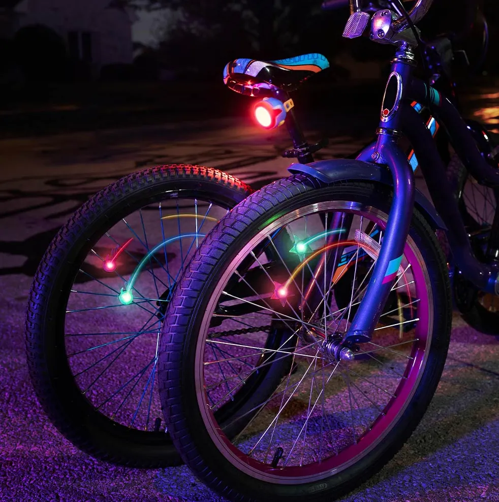 Star Brightz Color Morphing Bike Lights