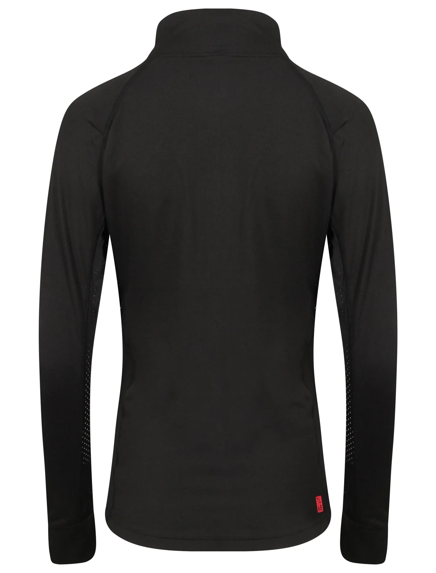 Swoopes Panelled Running Jacket in Black - Tokyo Laundry Active