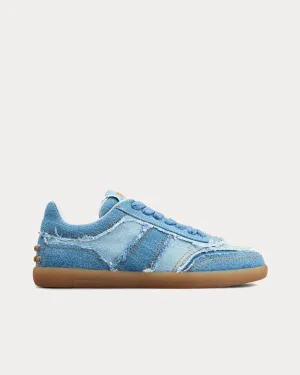 Tabs Denim Light Blue / Blue Low Top Sneakers