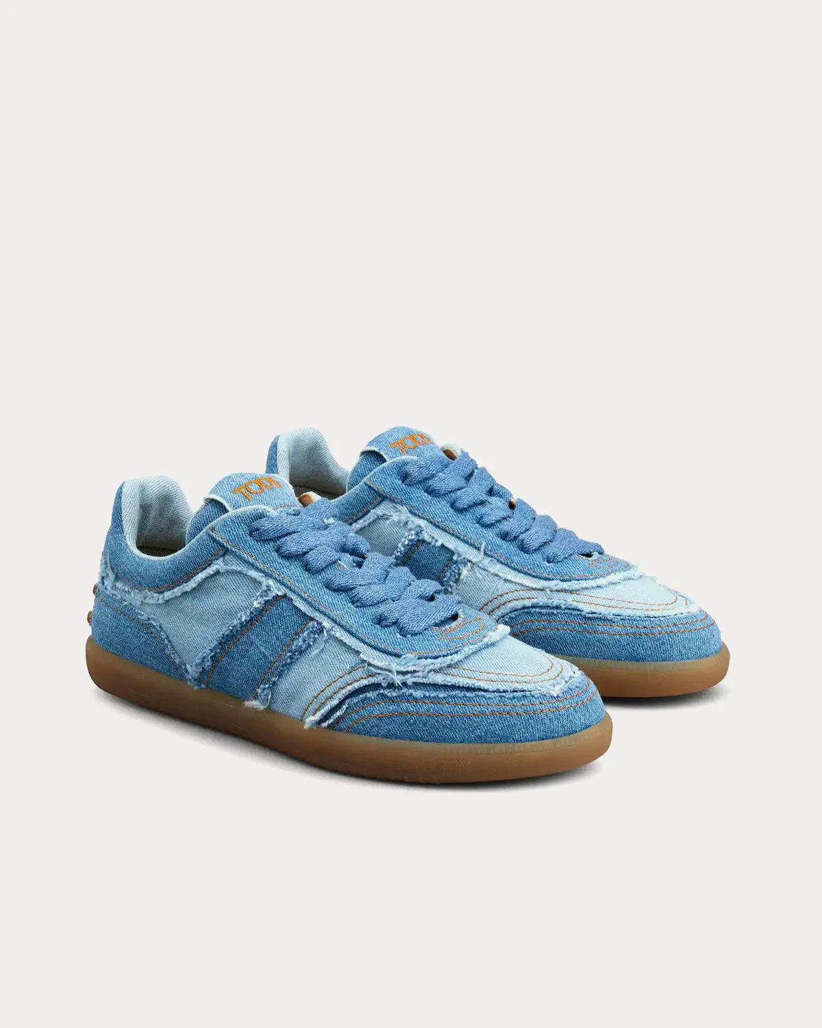 Tabs Denim Light Blue / Blue Low Top Sneakers