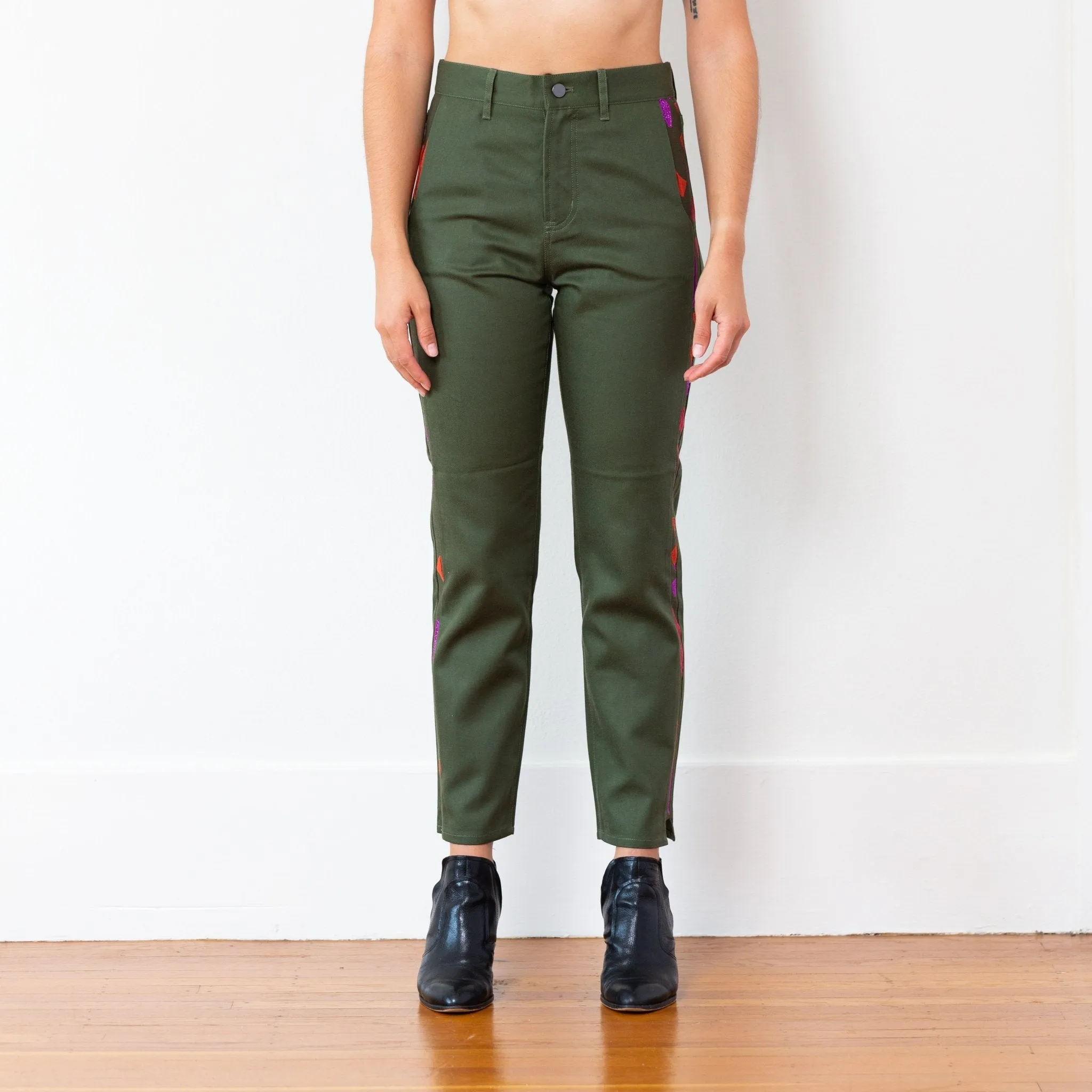 The Harper Pant, Olive