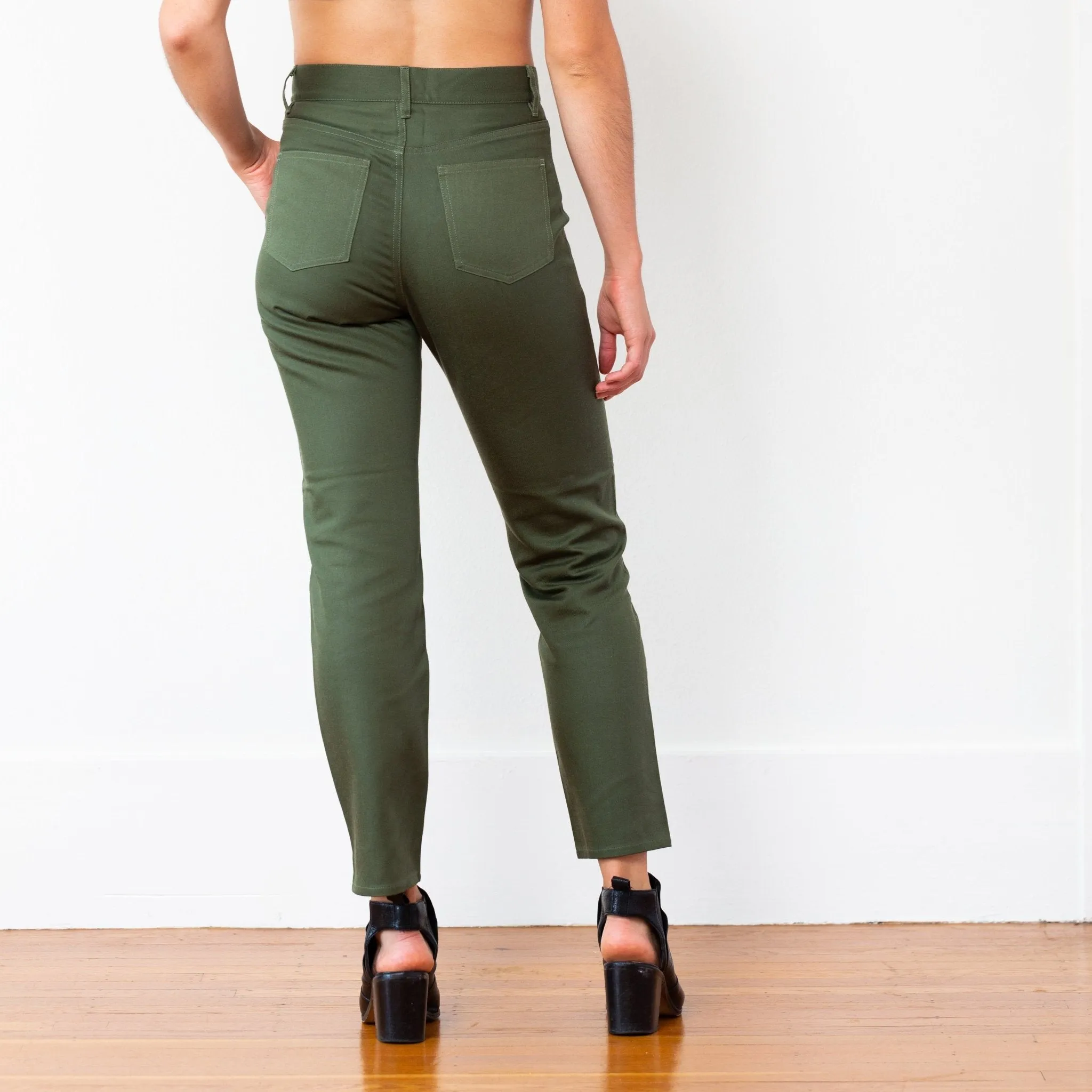 The Harper Pant, Olive