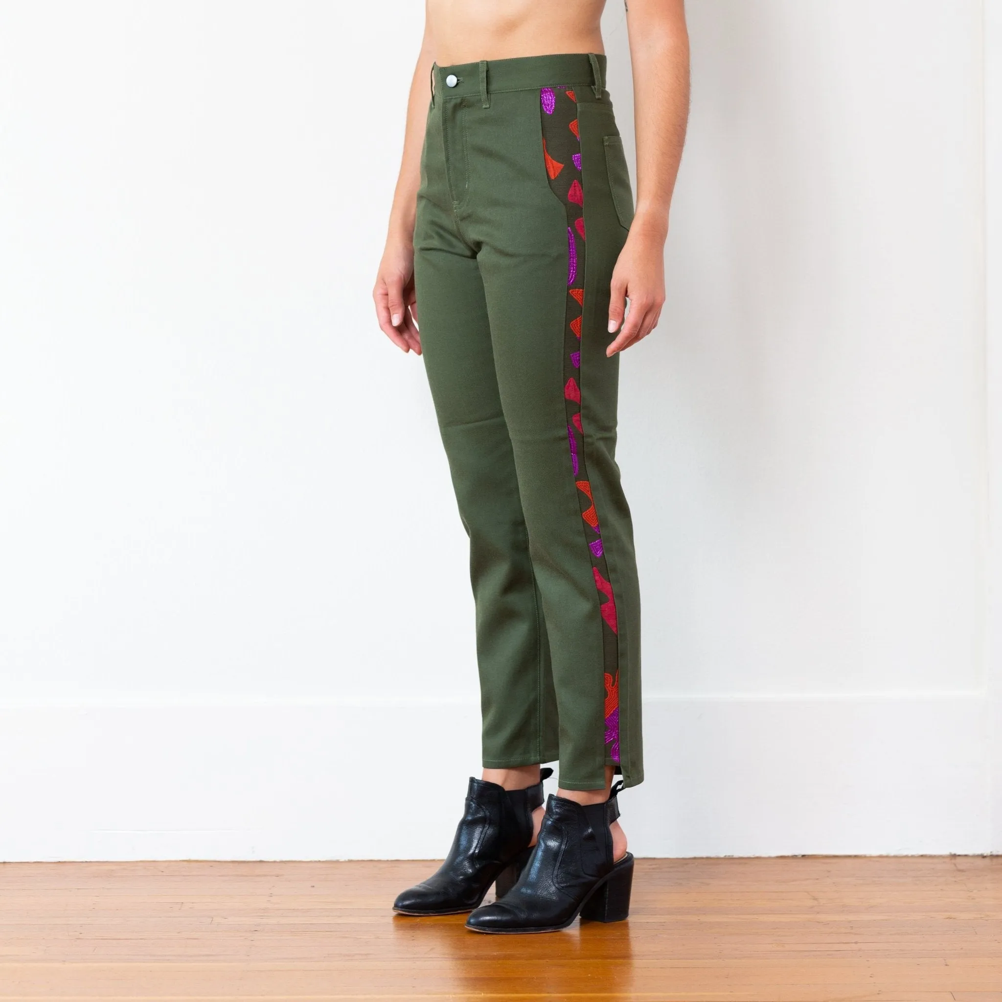 The Harper Pant, Olive