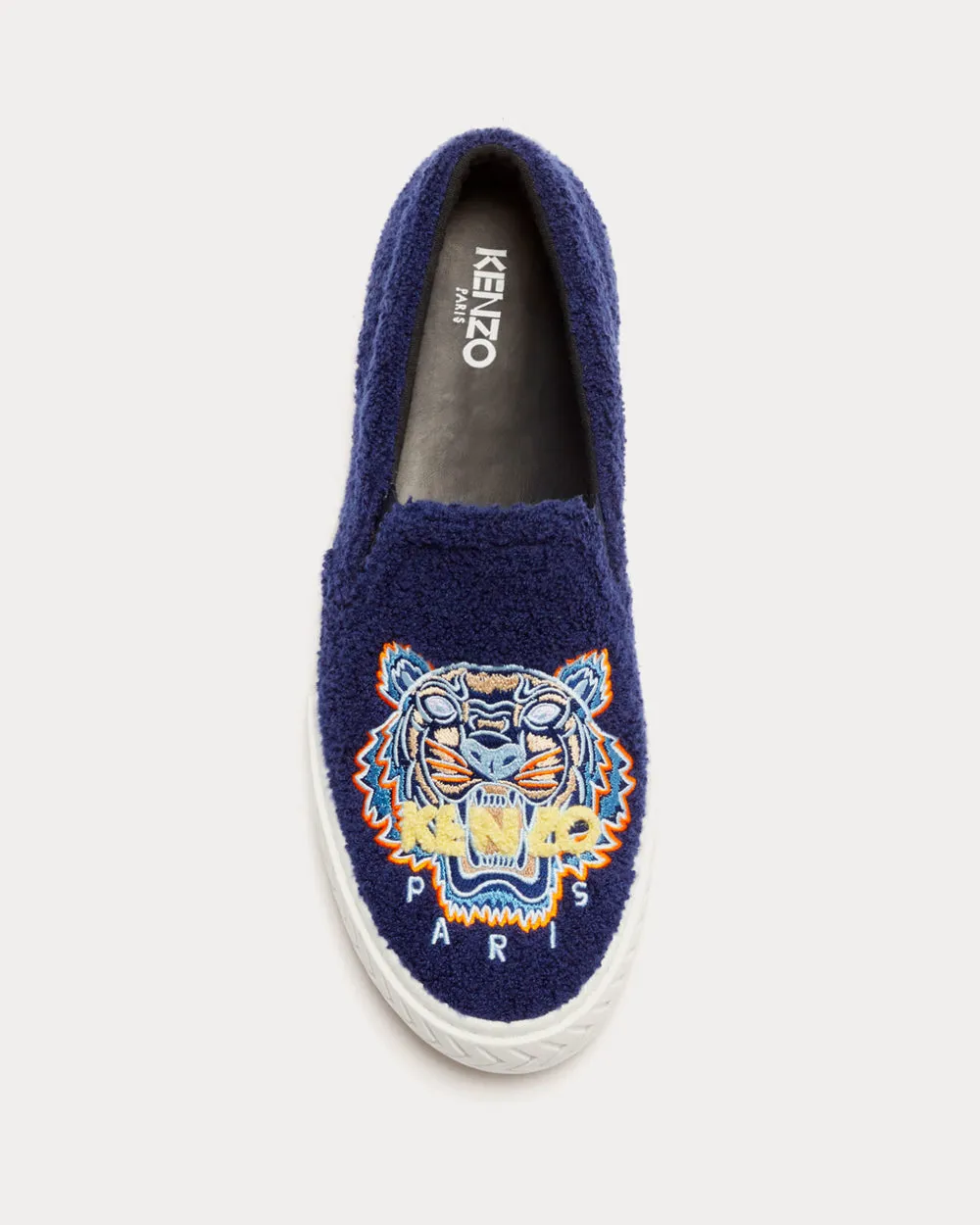 'Tiger Towel' K-Skate Midnight Blue Slip On Sneakers