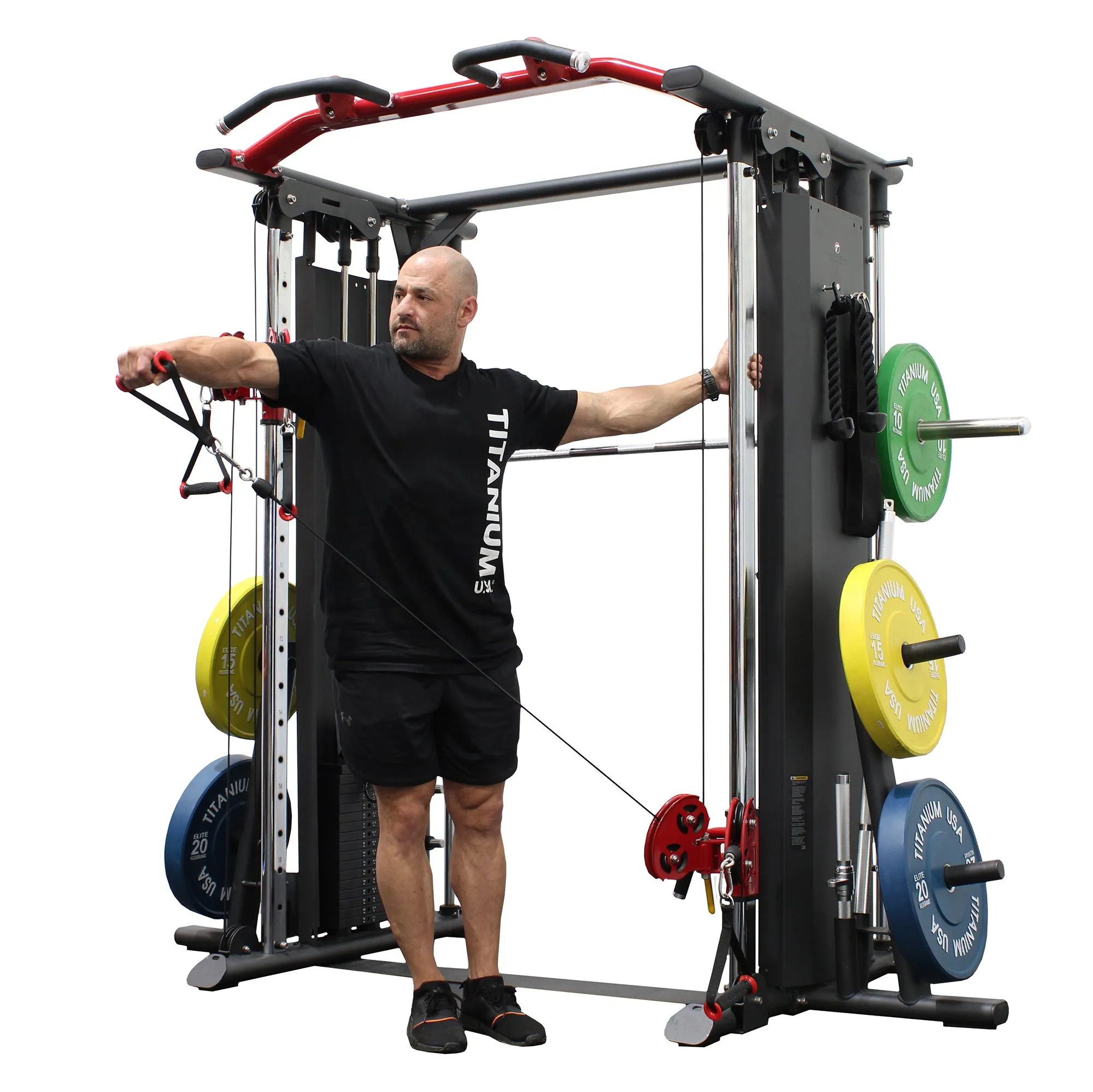 TITANIUM USA HARVARD SERIES HS50 FUNCTIONAL SMITH MACHINE