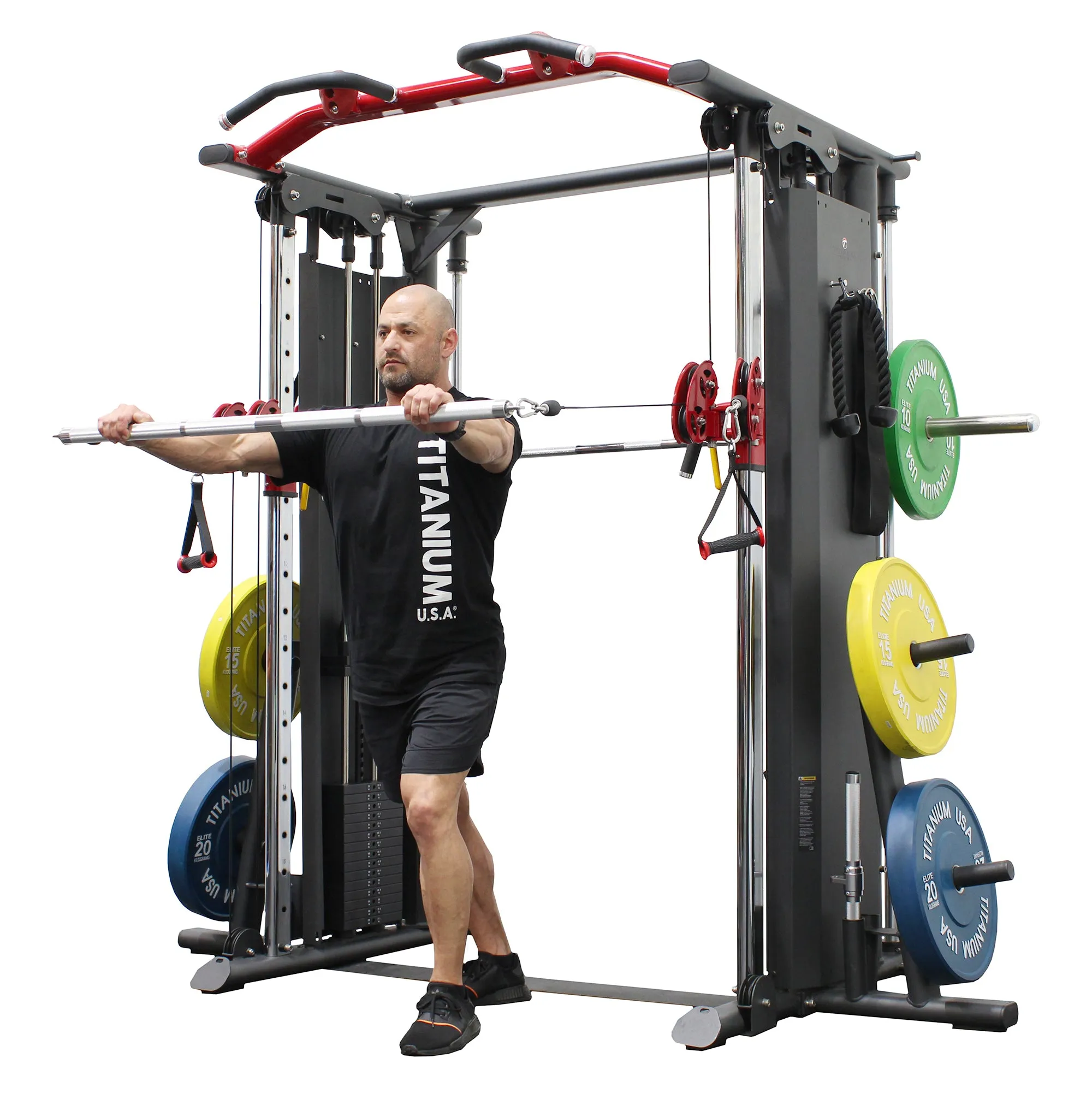 TITANIUM USA HARVARD SERIES HS50 FUNCTIONAL SMITH MACHINE