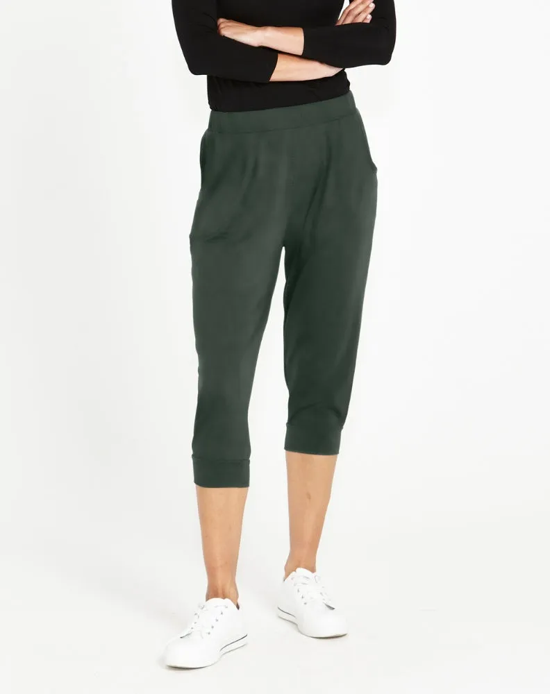 Tokyo 3/4 Pant - Dusty Moss
