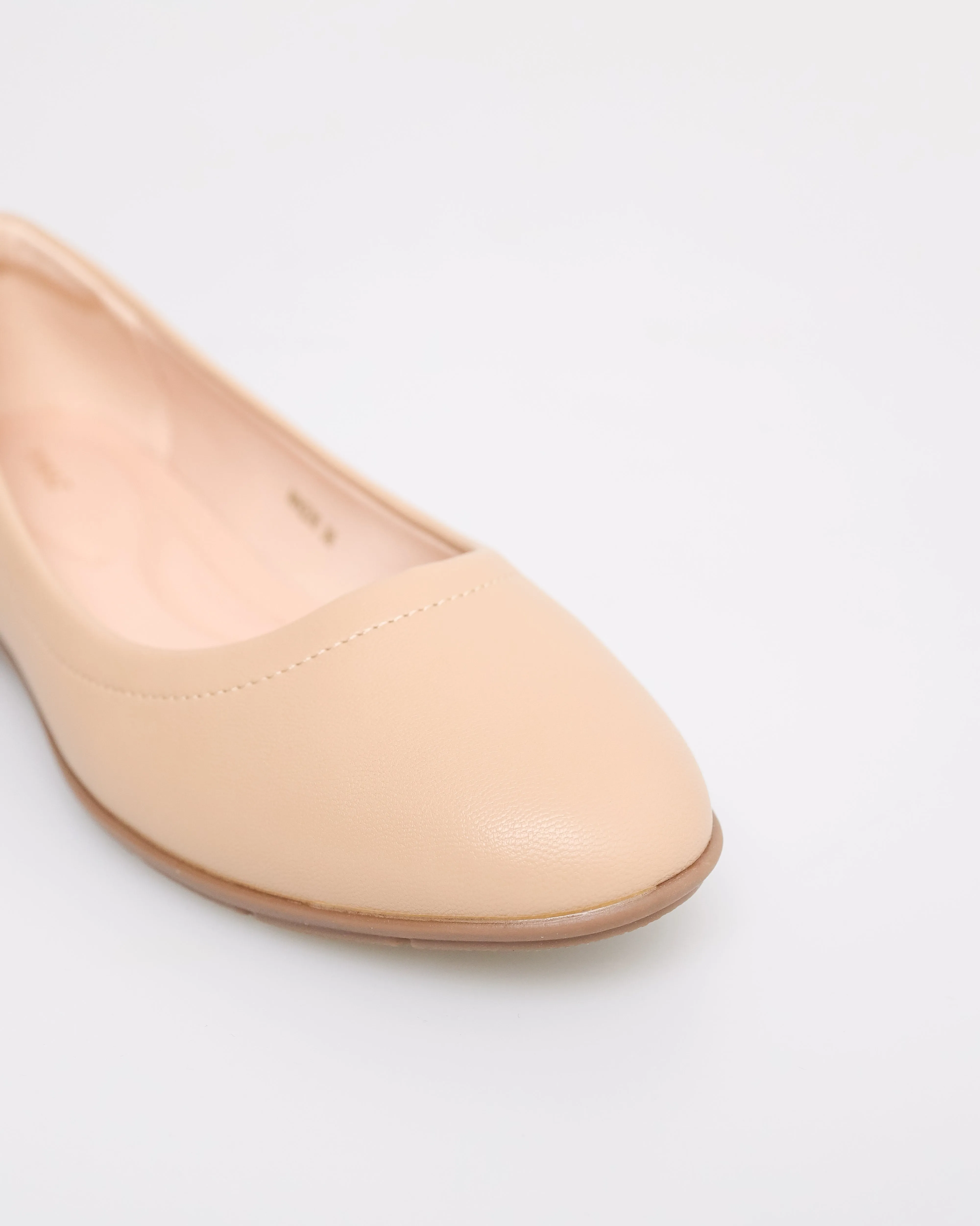 Tomaz NN226 Ladies Square Toe Ballerinas