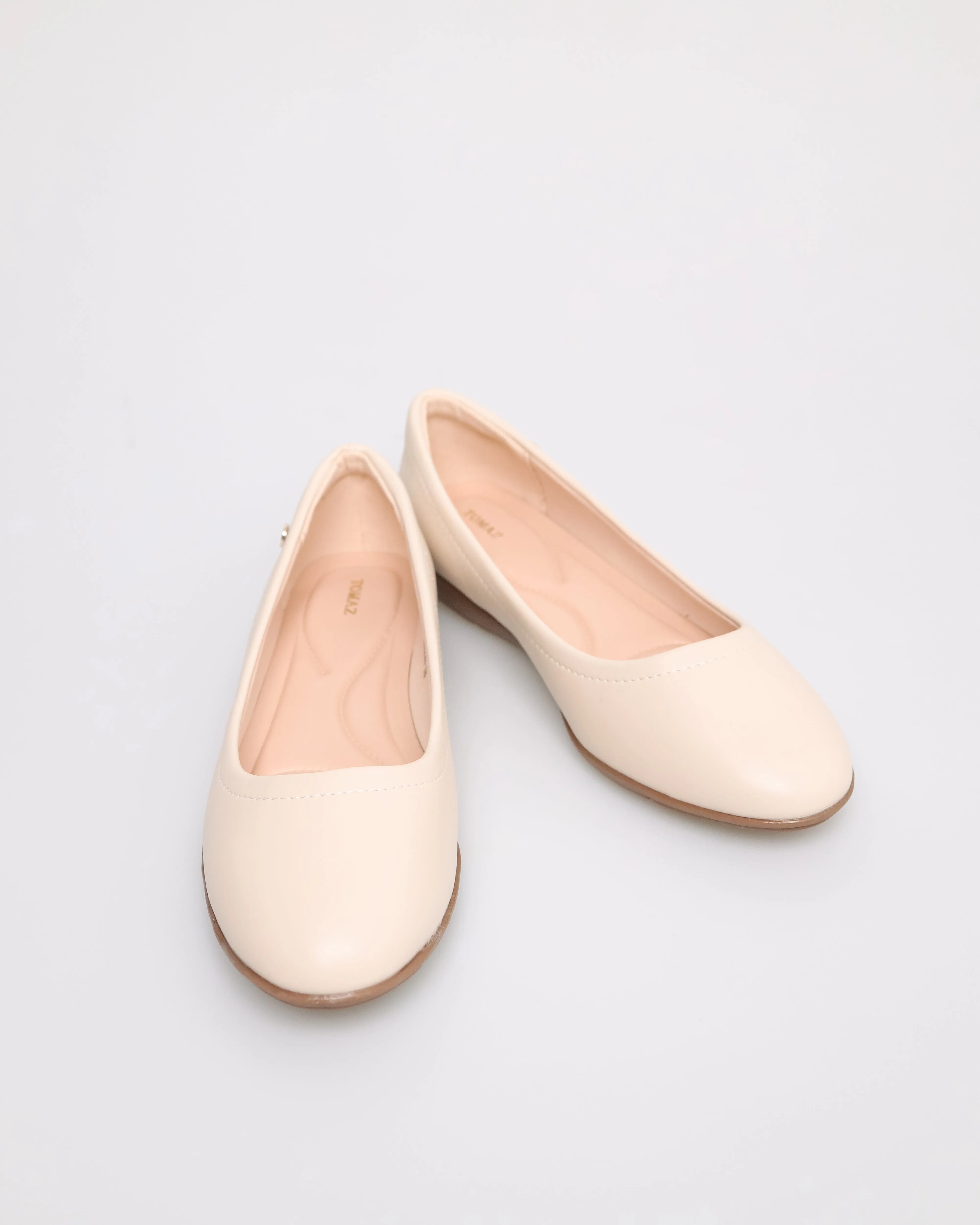 Tomaz NN226 Ladies Square Toe Ballerinas