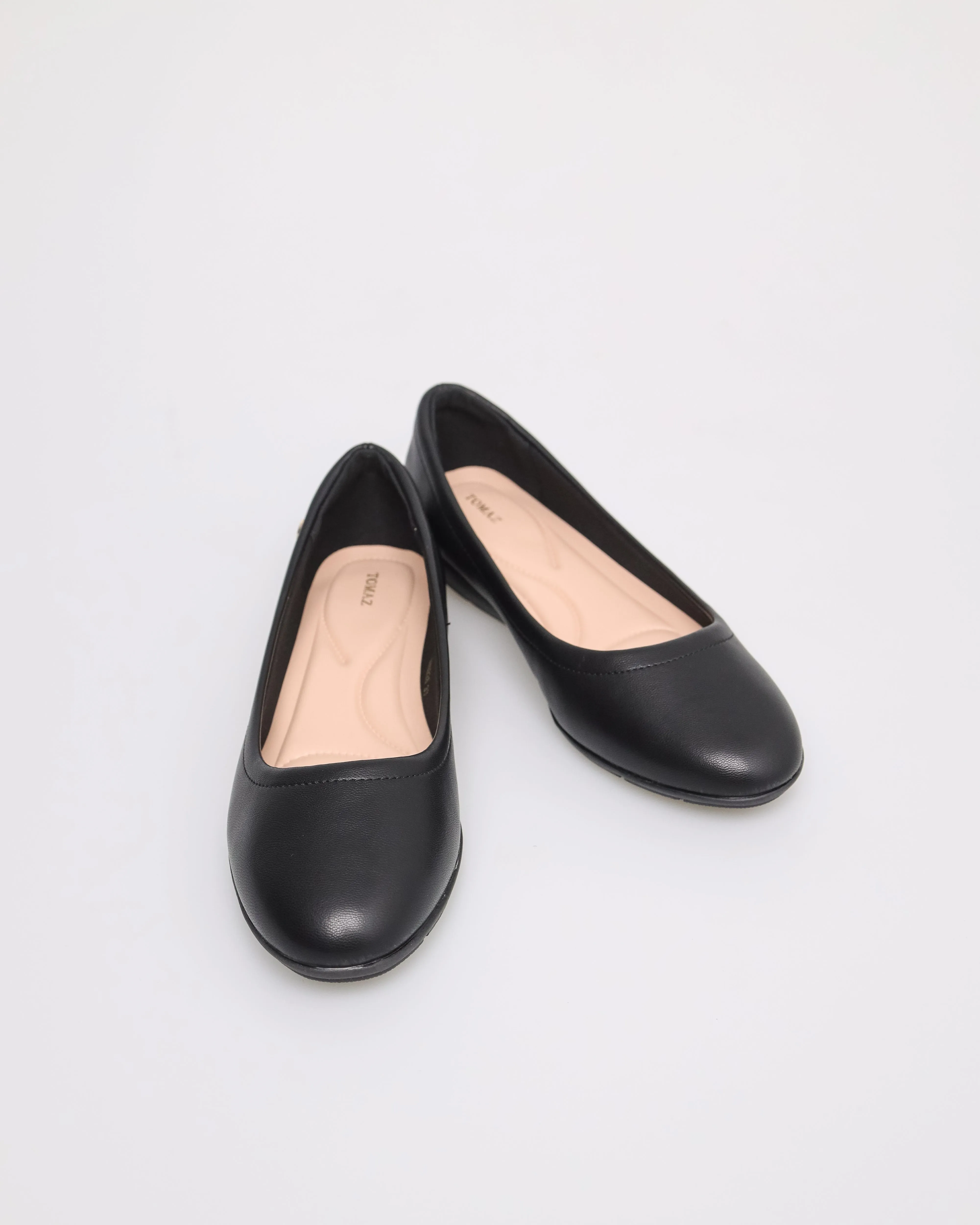 Tomaz NN226 Ladies Square Toe Ballerinas