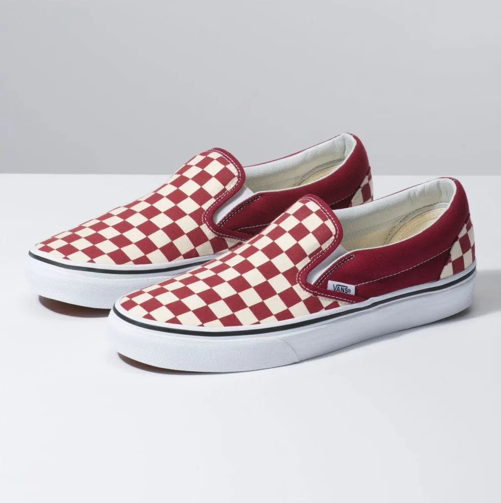 Vans Classic Checkerboard Slip-On Shoes