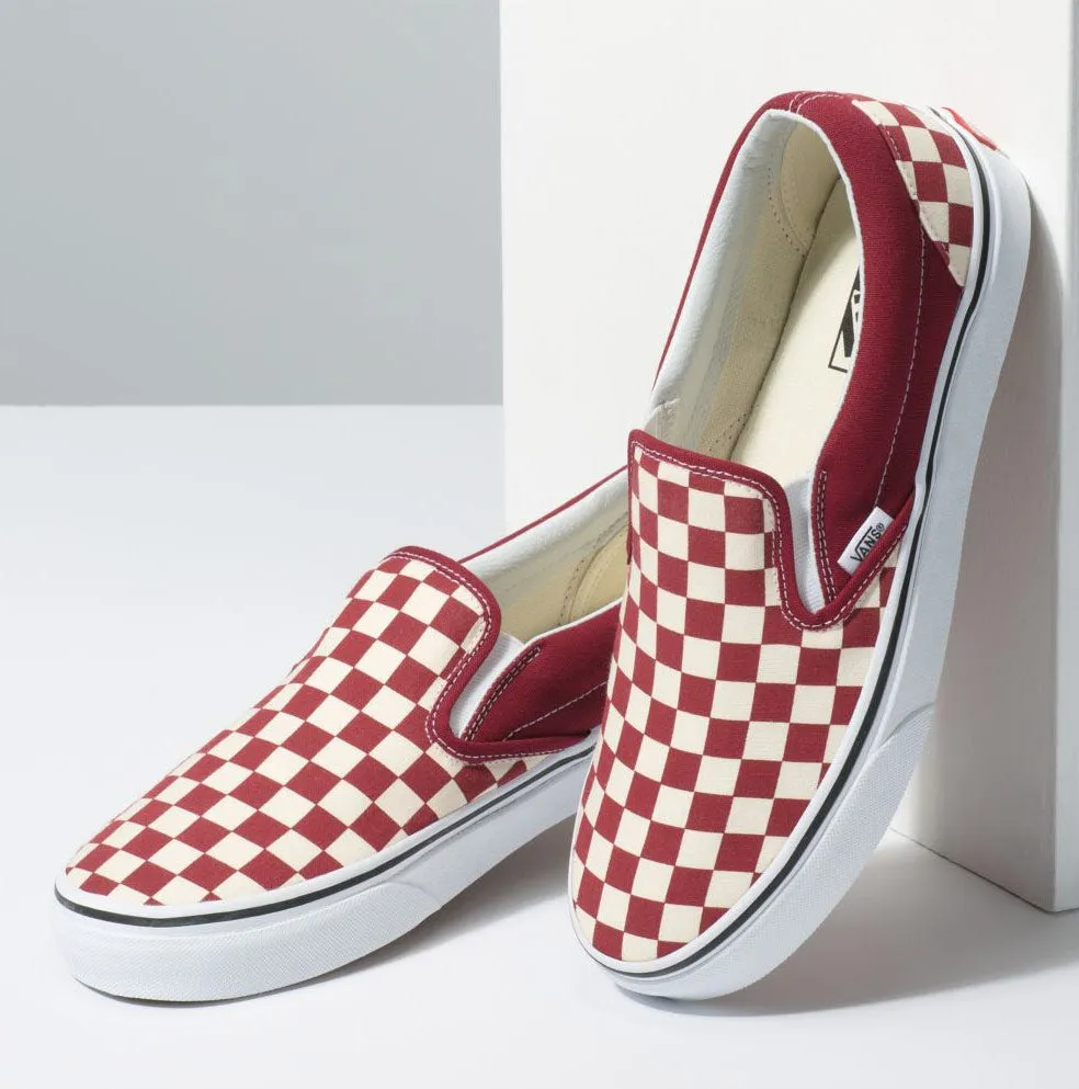 Vans Classic Checkerboard Slip-On Shoes