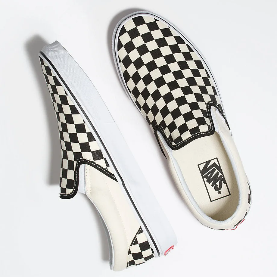 Vans Classic Checkerboard Slip-On Shoes