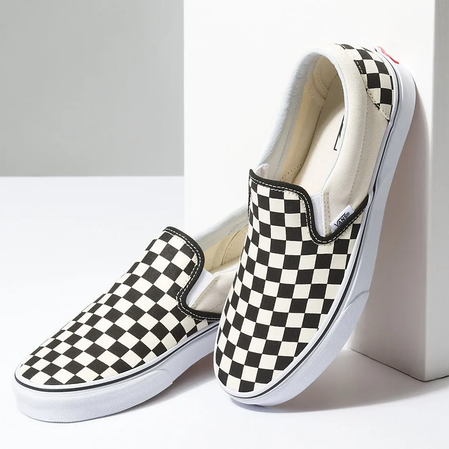 Vans Classic Checkerboard Slip-On Shoes