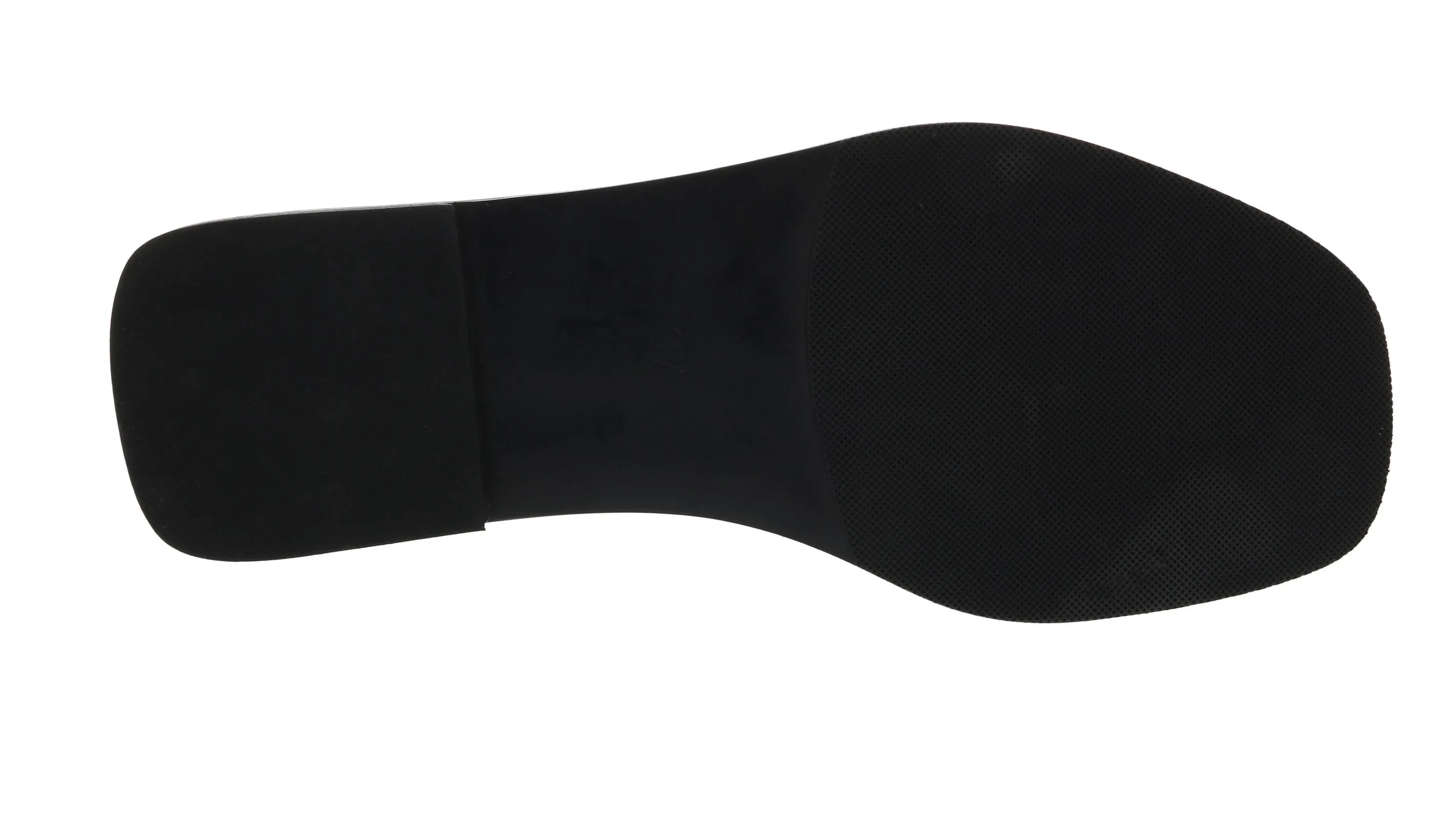 Ventutto White Crest Flat Leather Slide-