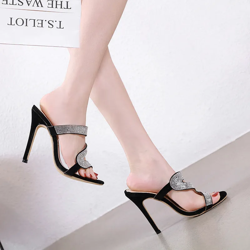 Versatile diamond High Heel Sandals