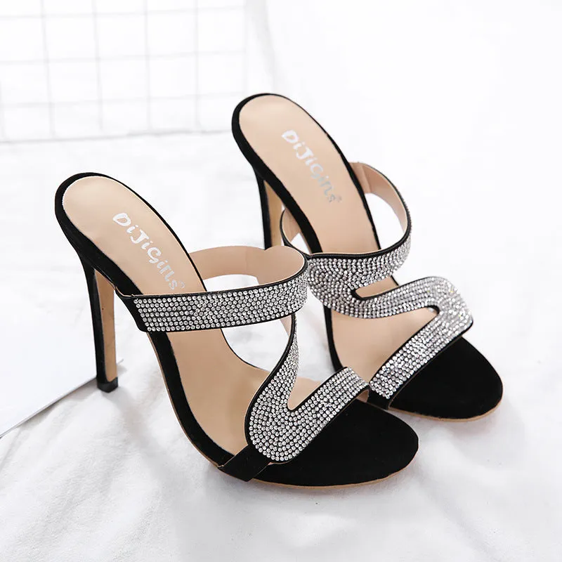 Versatile diamond High Heel Sandals