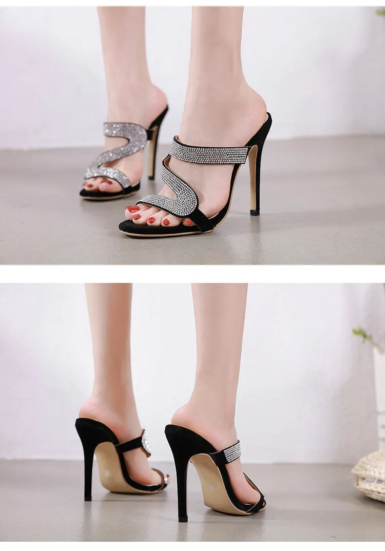 Versatile diamond High Heel Sandals