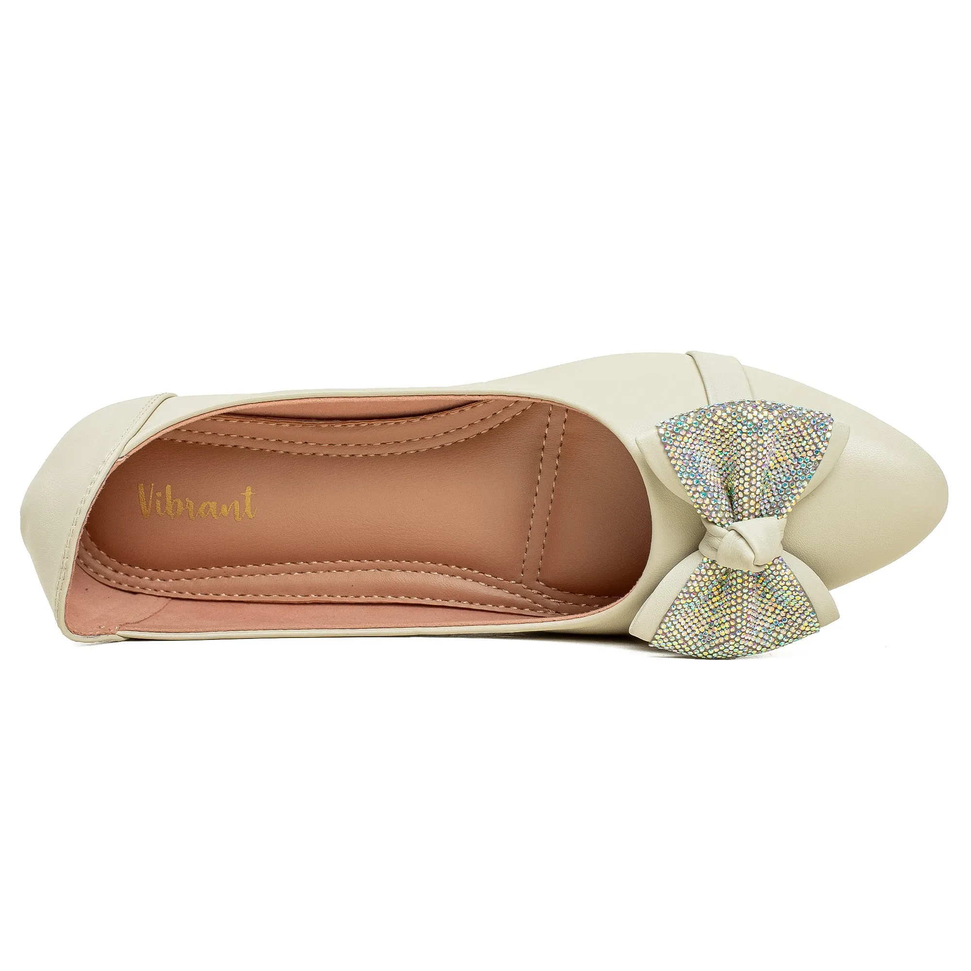 Vibrant Light Green Ballerina Flats for Women
