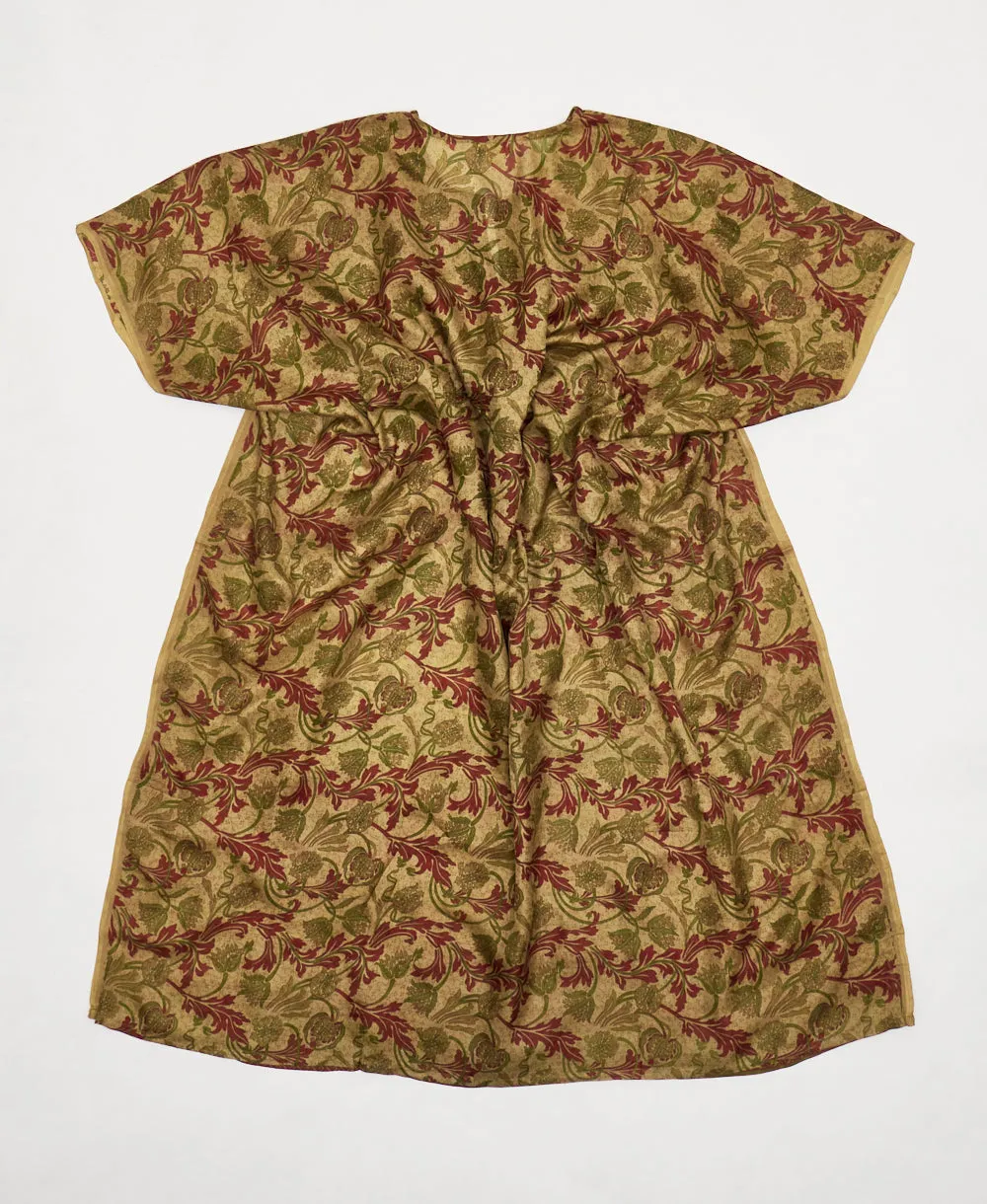 Vintage Silk Kaftan - No. 240206 - O/S - Petite