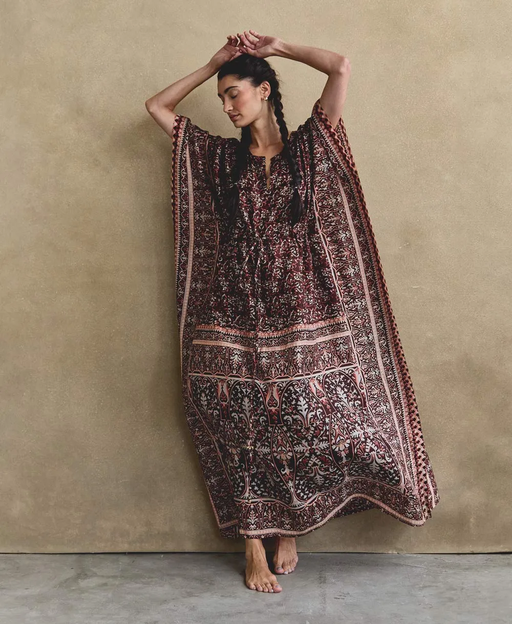 Vintage Silk Kaftan - No. 240220 - O/S - Tall
