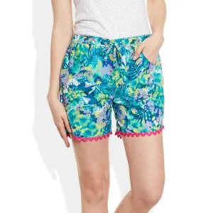 Womens Cotton Printed Beach Shorts Summer Pants Indian X- Large Size,W-CSRTXL-2810