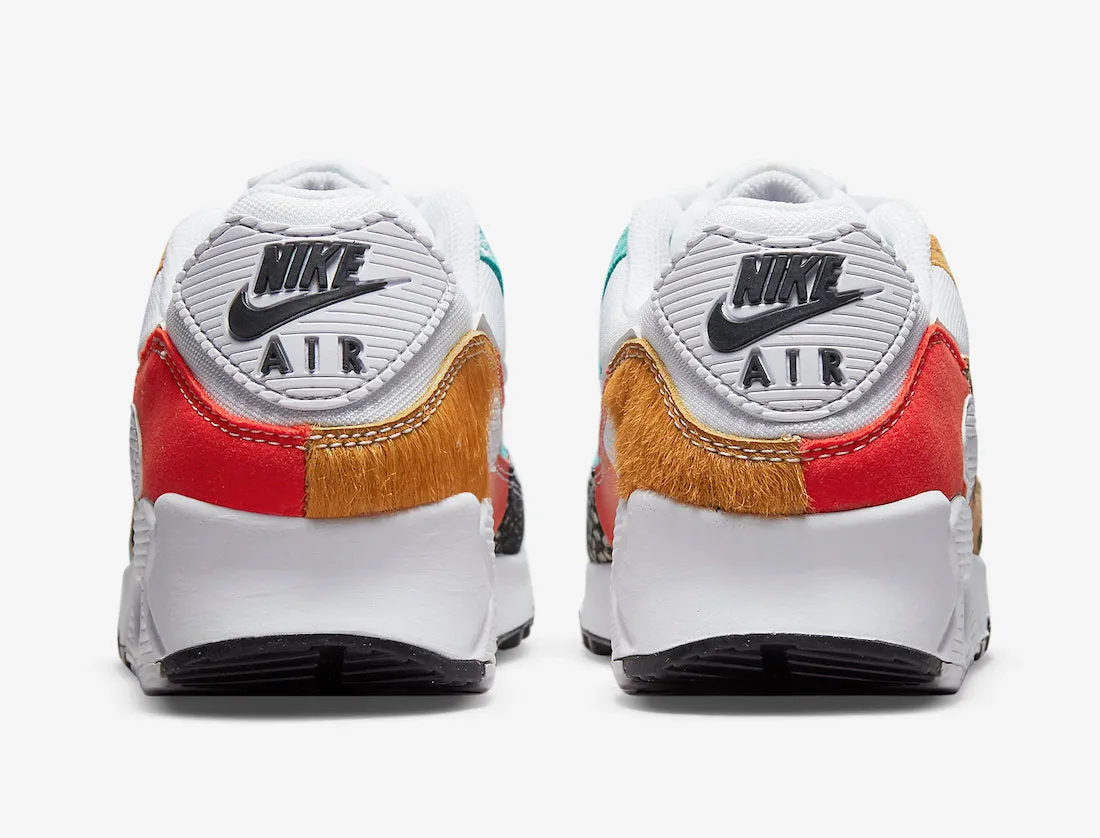 Women's Nike Air Max 90 SE White Light Curry DH5075-100