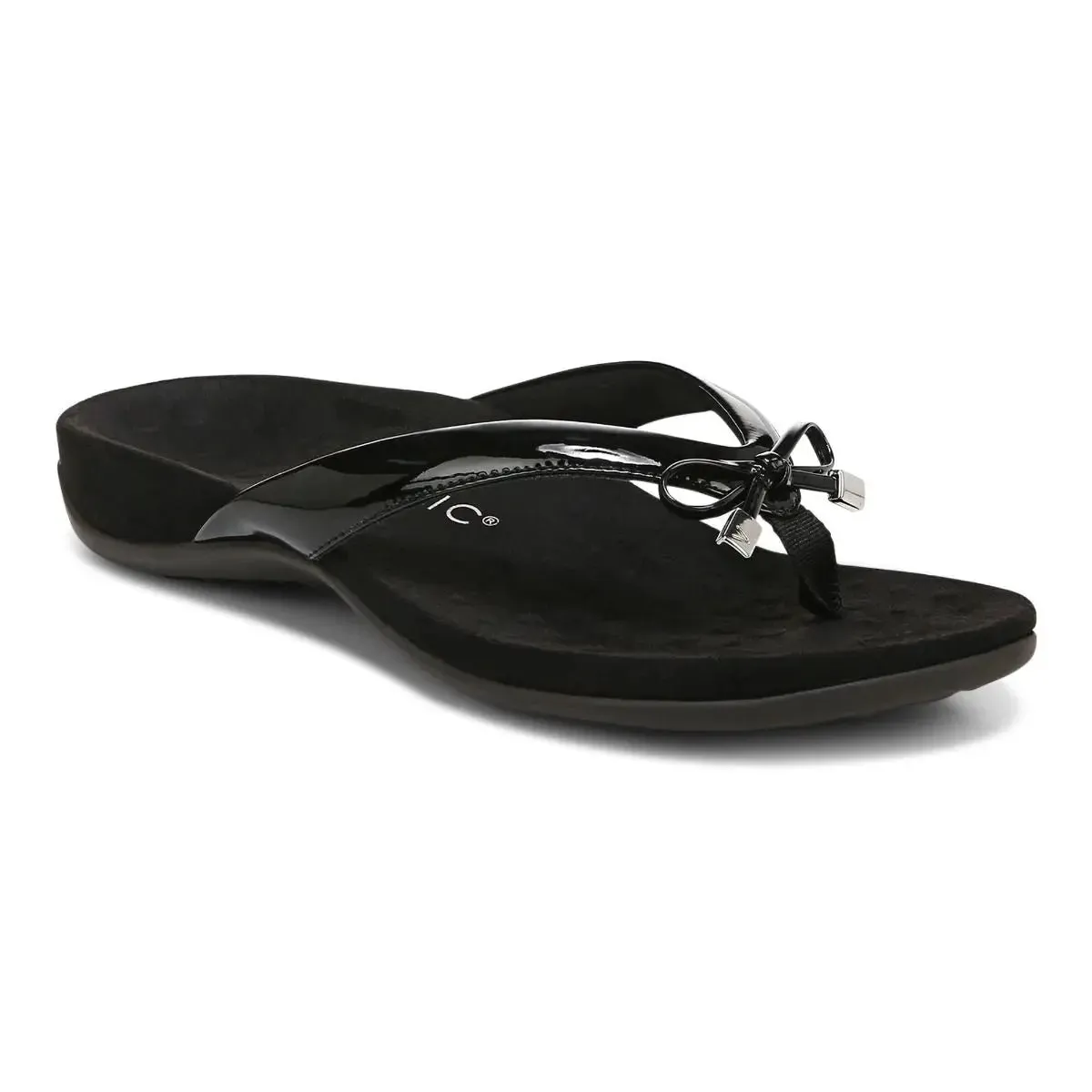 Women's Vionic Bella Patent Sandal | Chic Comfort with Orthotic Support