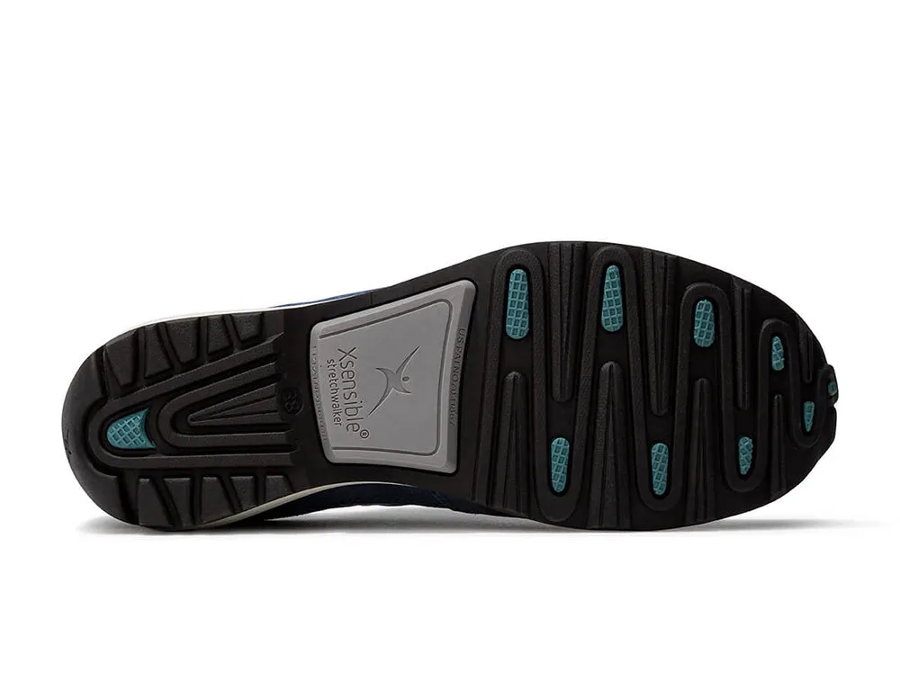 Womens Zip Jersey Denim Trainers